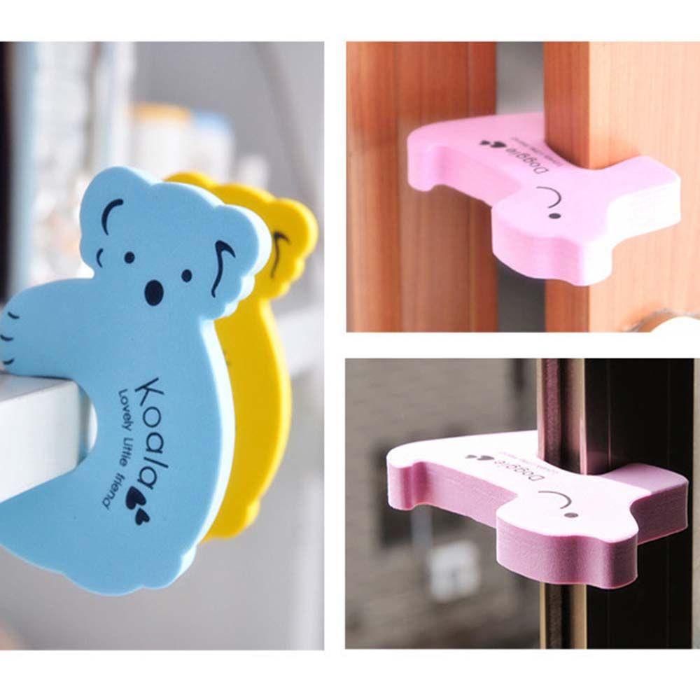 Lanfy Koala Door Stopper Anjing Kreatif Bantalan Anti Tabrak Penangkap Pintu Blok Keamanan Pintu Kartu Safety Mainan Crash Handle Bumper