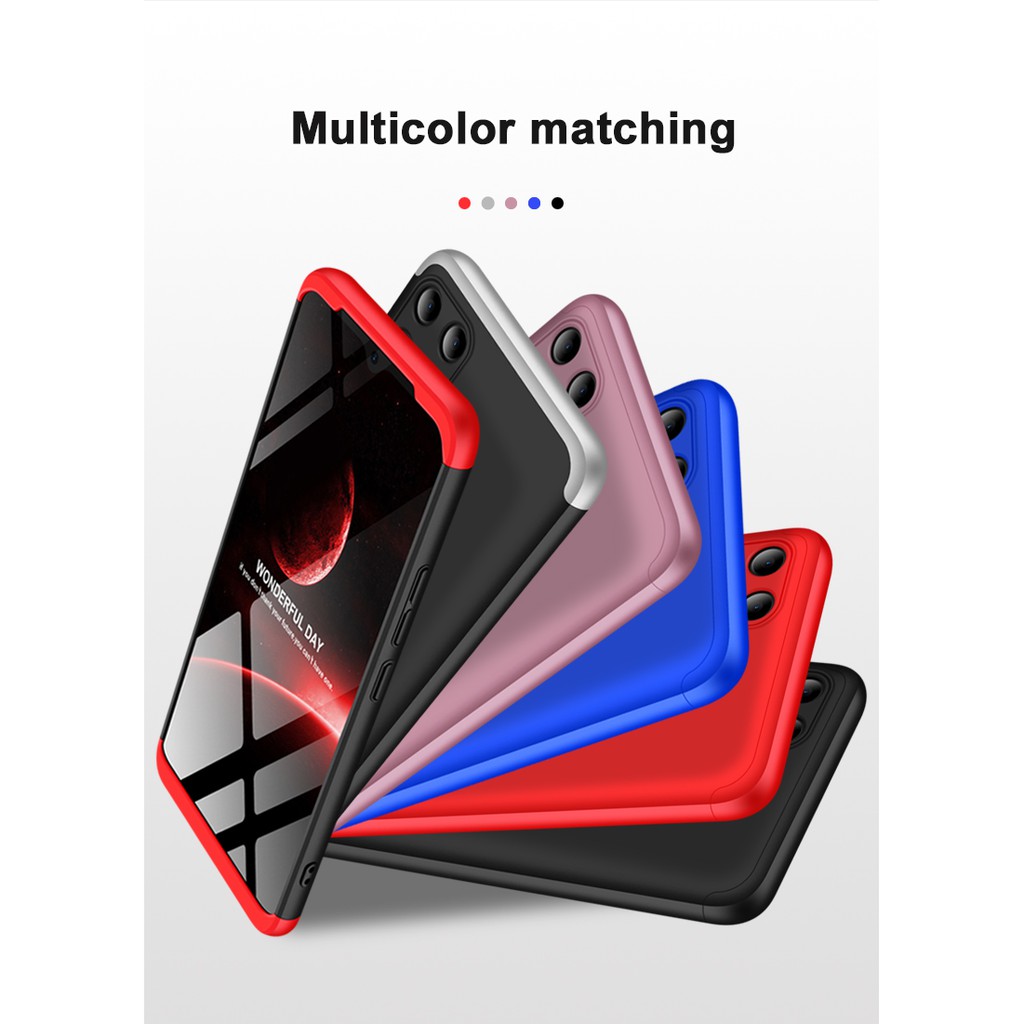 Hard Case realme C11 ,Realme C15 GKK Full Protection 360 Hard Case Armor