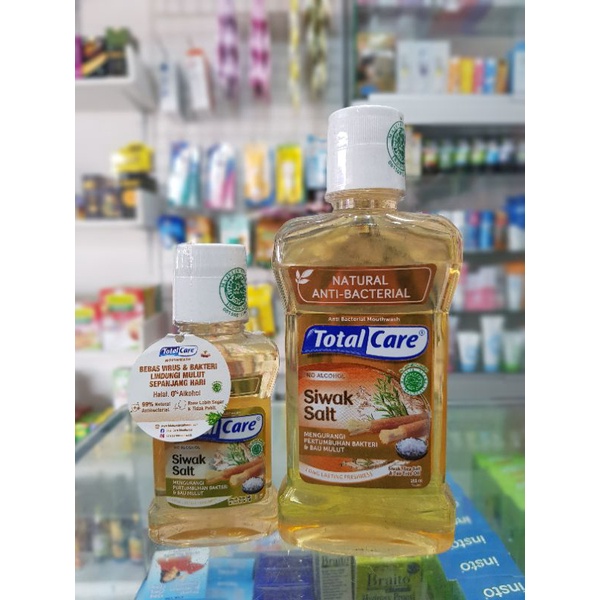 Total Care Siwak Salt/ Larutan Kumur/ Bau Mulut