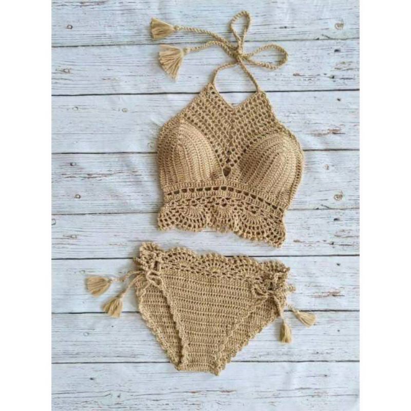 One Set Bikini Rajut Anak/ bikini baby