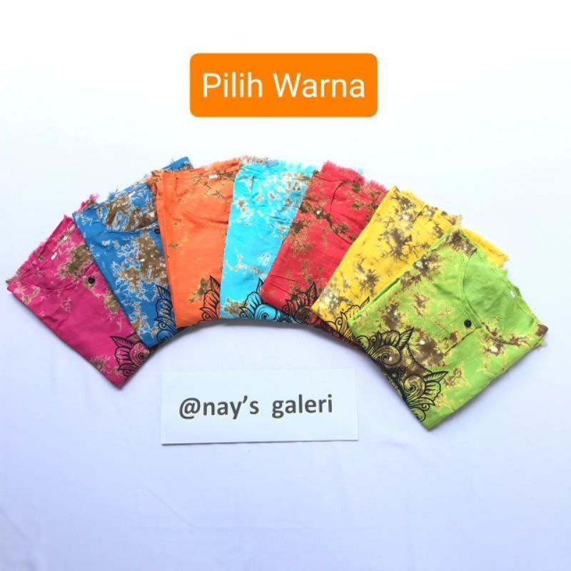 SETELAN BAJU BARONG BALI ANAK  SIZE S M L XL