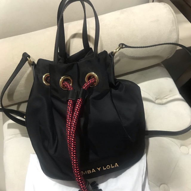 bimba y lola bucket bag