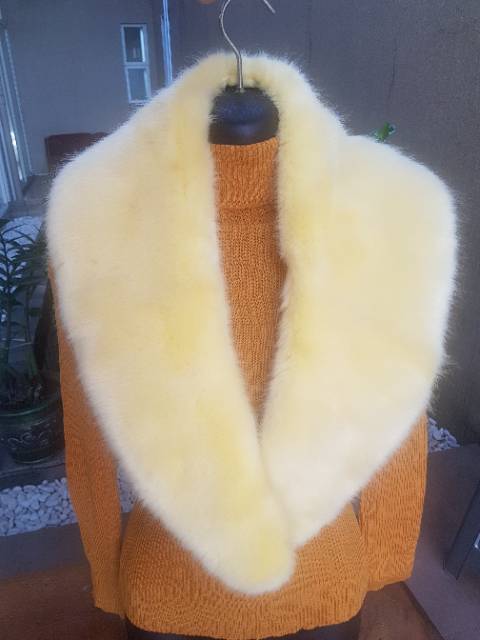 ORIGINAL ZARA ACCESSORIES FUR WINTER SHAWL SCARF SYAL MUSIM DINGIN BULU