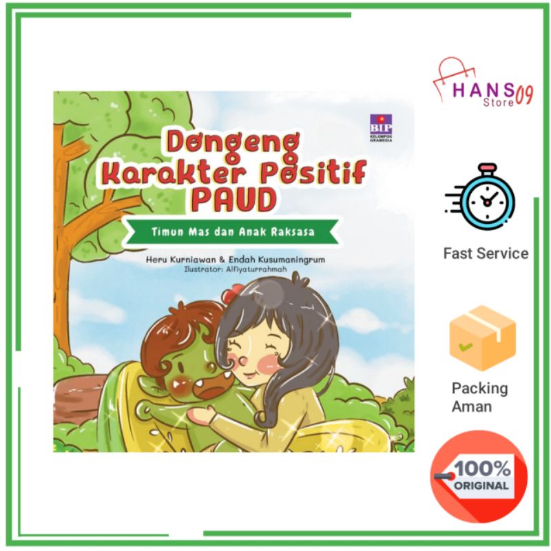 Dongeng Karakter Positif Paud : Timun Mas Dan Anak Raksasa