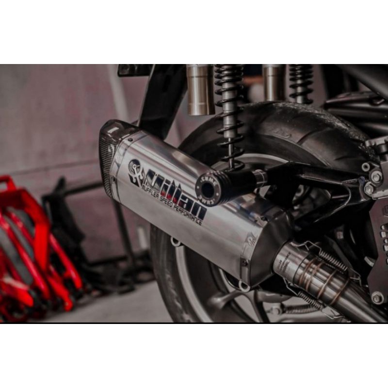 KNALPOT VILLAN MV1 AEROX NMAX PCX ADV VARIO BEAT