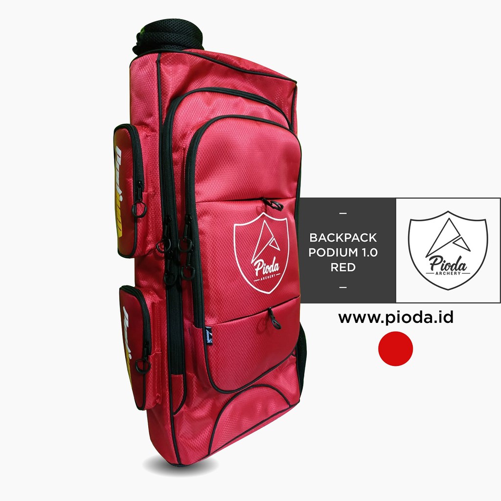 Tas Busur Panah Backpack Pioda Podium 1.0 Red