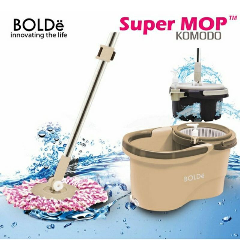 Alat Pel BOLDe Super Mop KOMODO Bolde Supermop Original Bolde Komodo Murah