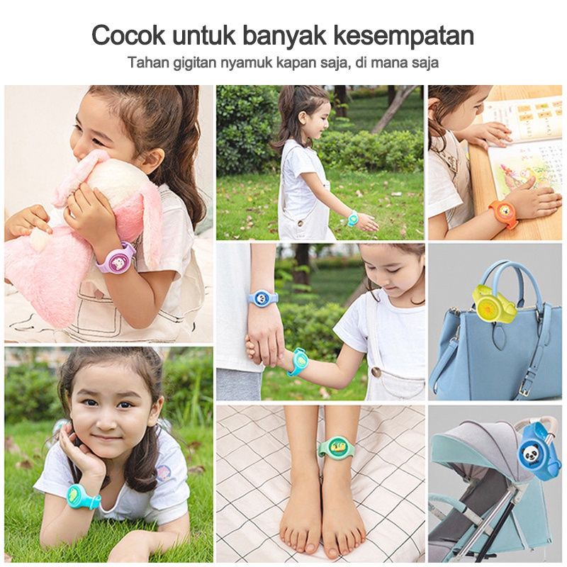 New Model Gelang Anti Nyamuk Led anak dan dewasa