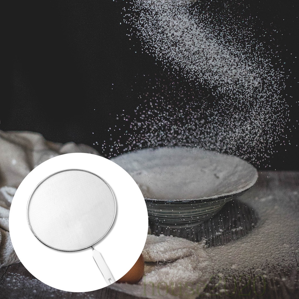 [house2020]Splatter Screen Frying Pan Cover Hot Oil Grease Splash Guard Stainless Steel Protector Home Kitchen Accessory