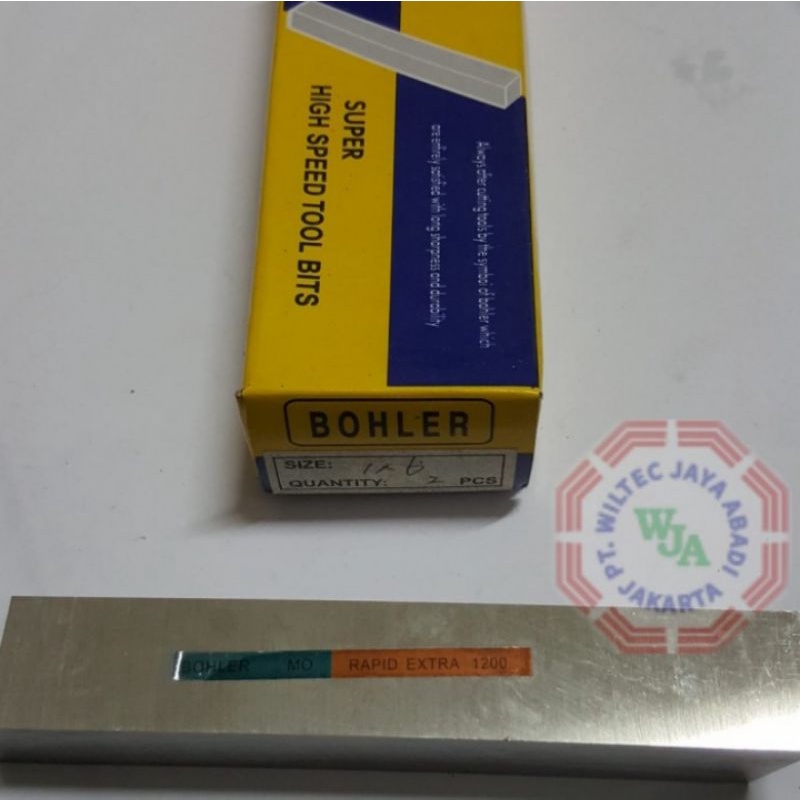 BOHLER Pahat Bubut HSS 1" x 6"