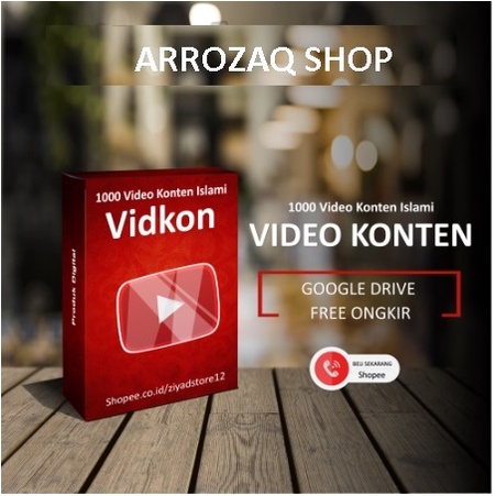 1000++ KONTEN VIDEO ISLAMI SIAP UPLOAD SOSMED