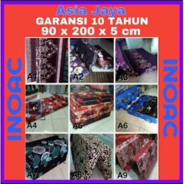 KASUR LIPAT INOAC UKURAN 90*200*5CM GARANSI 10 TAHUN