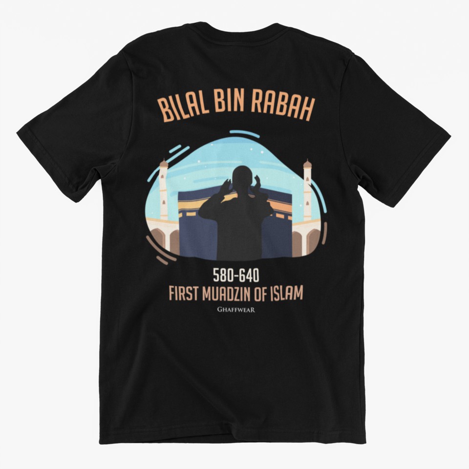 Kaos Dakwah Desain Bilal Bin Rabah