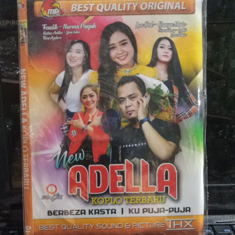 KASET DVD MP5 LAGU MUSIK DANGDUT KOPLO NEW ADELLA