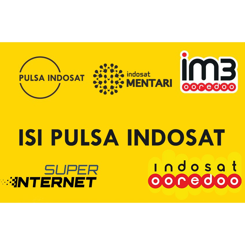 Isi Ulang Pulsa Indosat Shopee Indonesia
