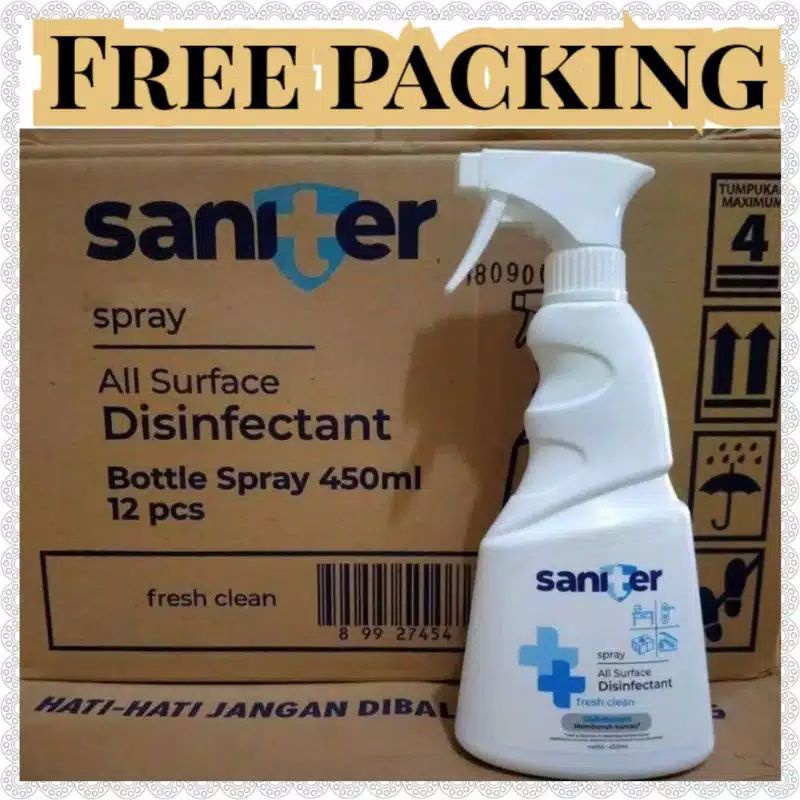 saniter / saniter spray all surface disinfectant