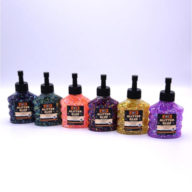 

Confetti Glue Lem Confetti Cair 100ml untuk Prakarya Scrapbook dan Slime mirip Elmer`s
