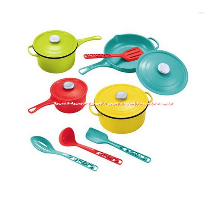Elc Pots And Pans Cooking Fun For Mini Chefs Mainan Masak Masakan Untuk Anak Usia 3 Tahun Keatas
