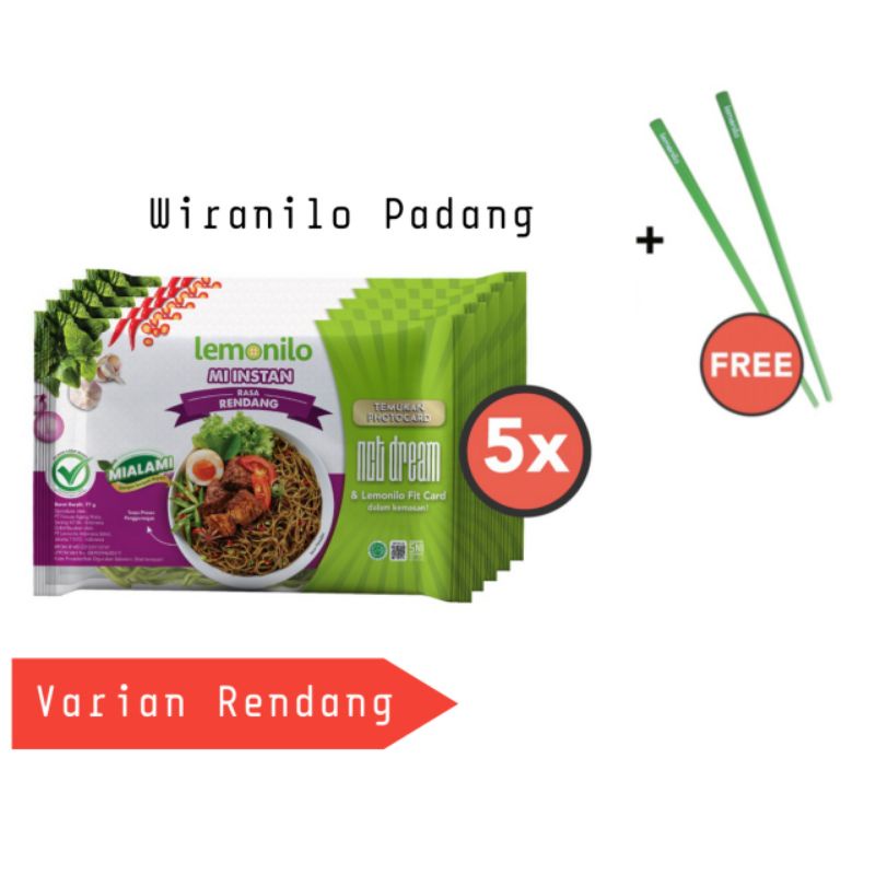 

Lemonilo Rasa Rendang Spesial Edition 5 Pcs