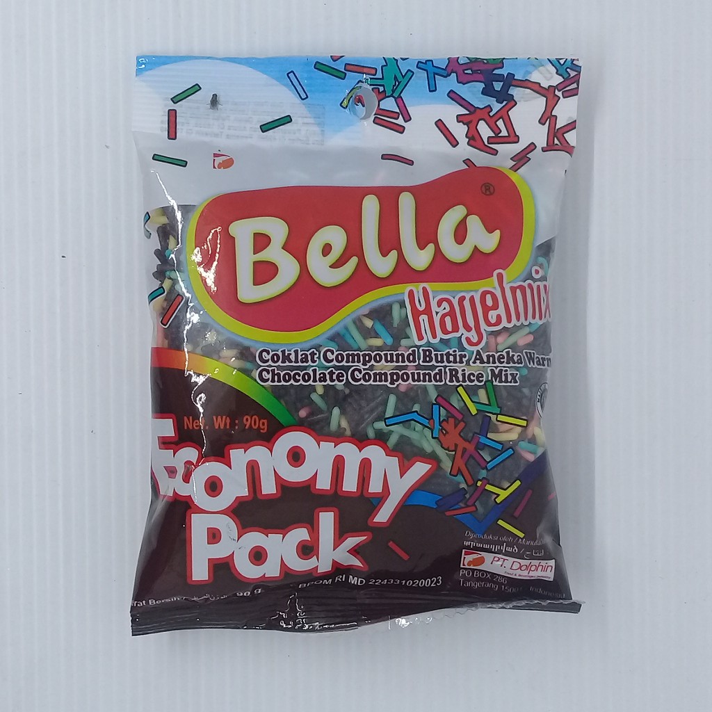 

Bella Seres Cokelat Compound Butir Economy Pack Warna Campur 90 gram