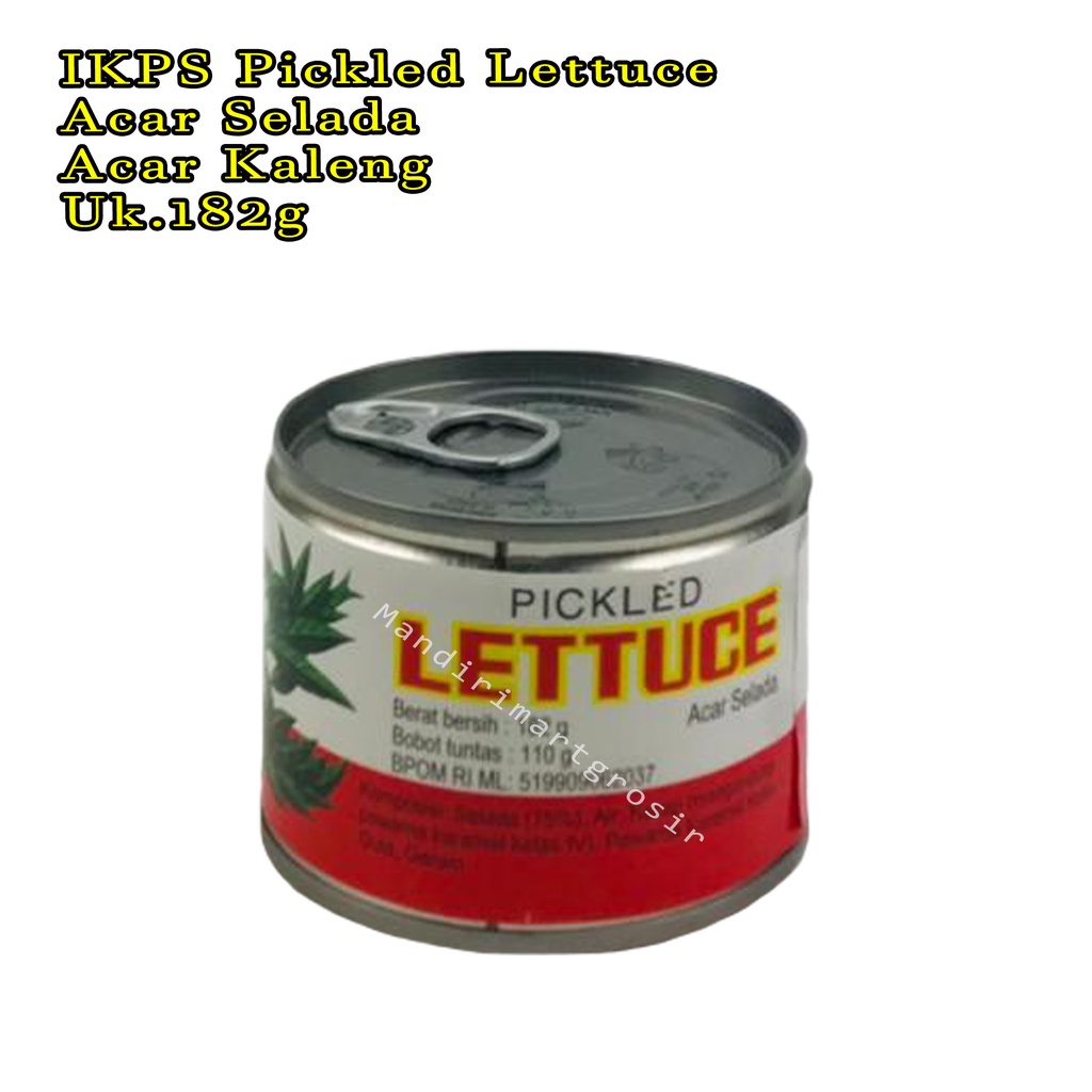 Acar Selada *IKPS Pickled Lettuce * Acar Kaleng * 182g