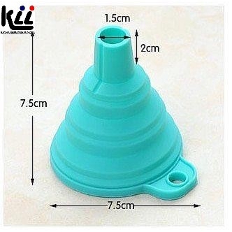 Corong Mini Lipat Silikon - Foldable Funnel Silicon