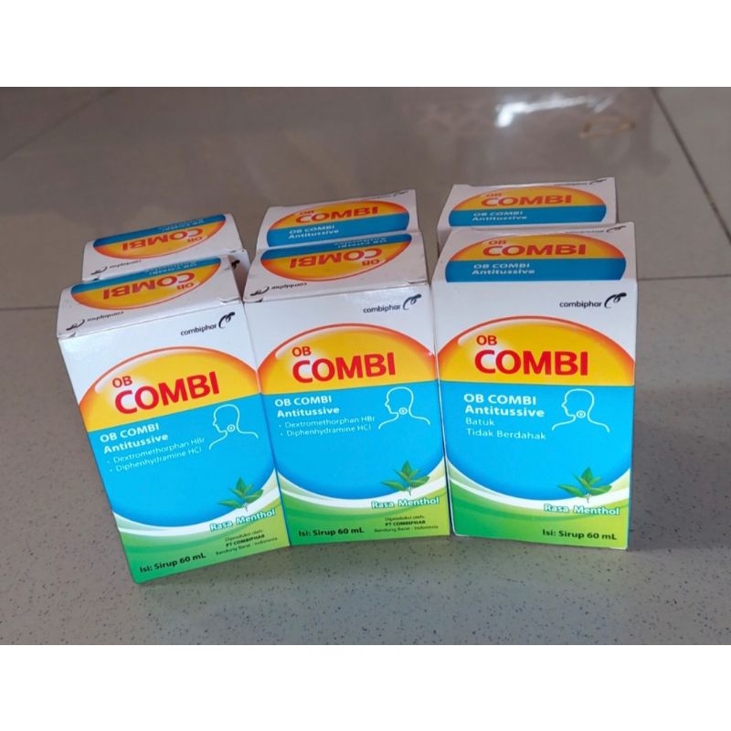 OB COMBI antitussive batuk kering mirip vicks woods