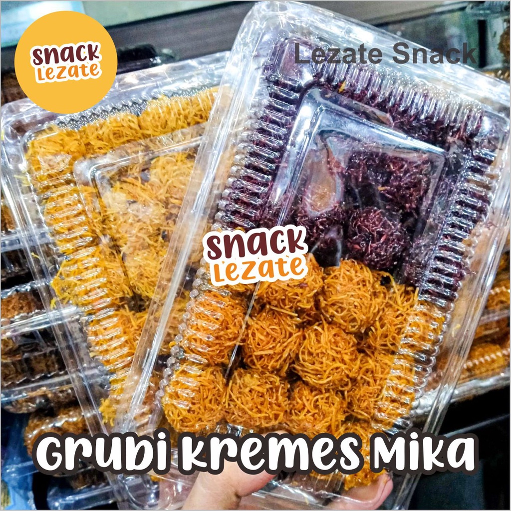 

Grubi Kremes Mika Besar Isi 42 Biji Manis / Kremes Ubi Jalar Gula Merah Manis Kiloan Khas Cilembu Grubi Solo Kremesan Ubi