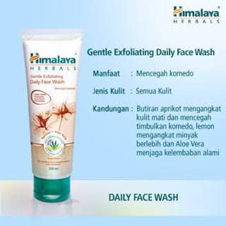 Himalaya Gentle Exfoliating Daily Face Wash 50ml/100ml