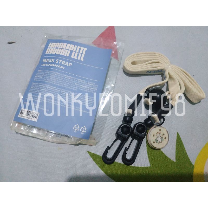 Mask Strap Jeonghan Incomplete Seventeen SVT (Booked)