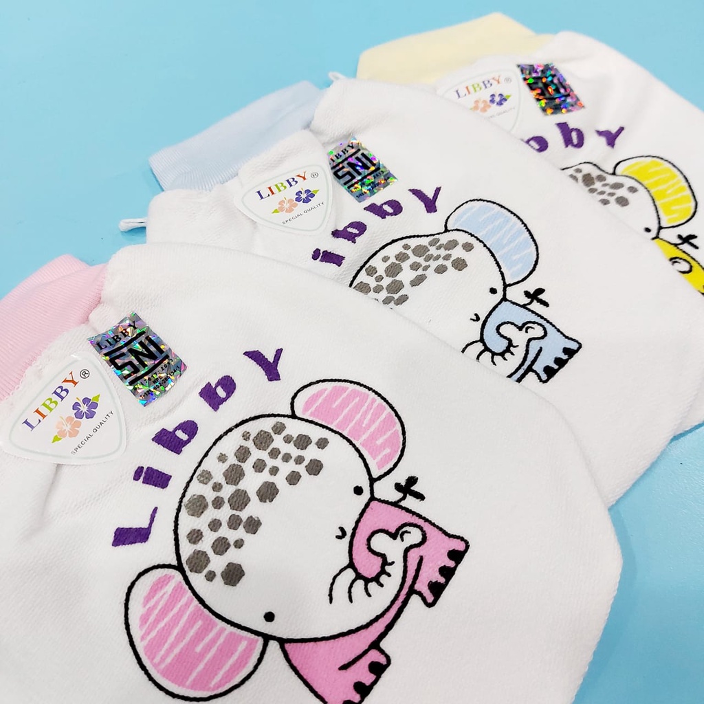 Libby Washlap Cotton Polos / Lap Badan Bayi 3Pcs