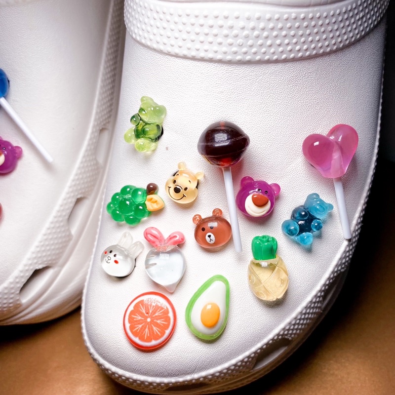 Jibbitz Crocs Charm / Hiasan Tempelan Crocs (Sweets)