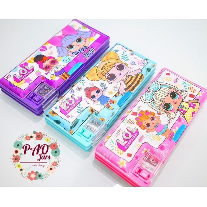 

Tempat Pensil Karakter / Kotak Pensil Sekolah / Tempat Pensil Anak Lol 004
