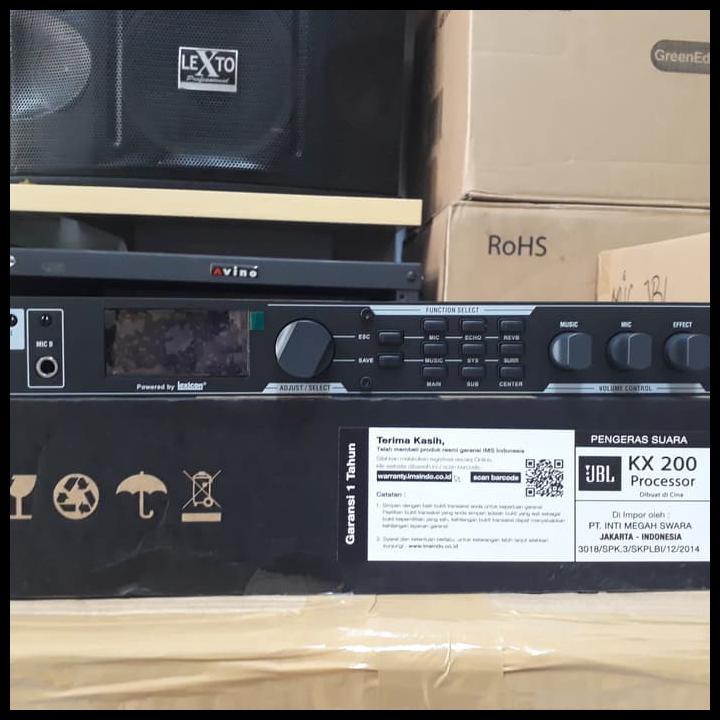 Digital Prosessor Jbl Kx200 Original / Processor Jbl Kx 200
