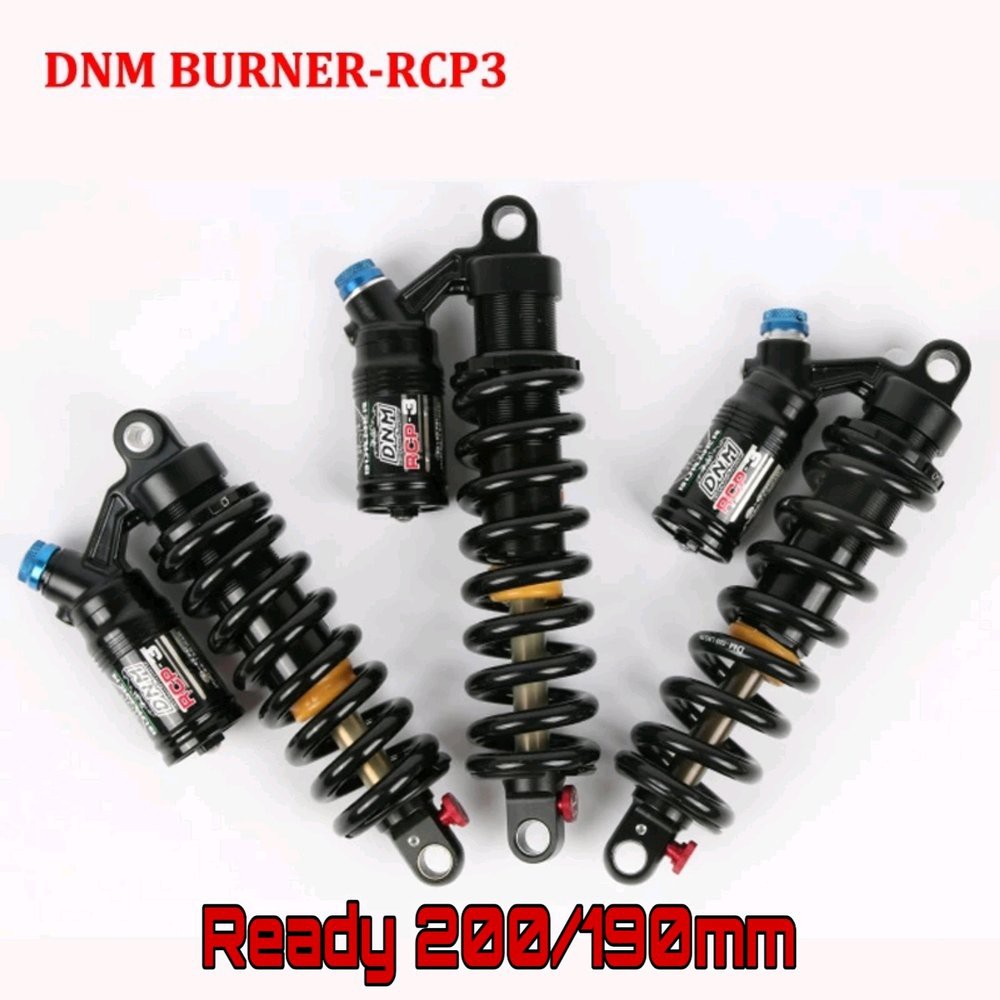 SALE REAR SHOCK MTB DOWNHILL DNM BURNER 190MM RCP3 750BLS New Model