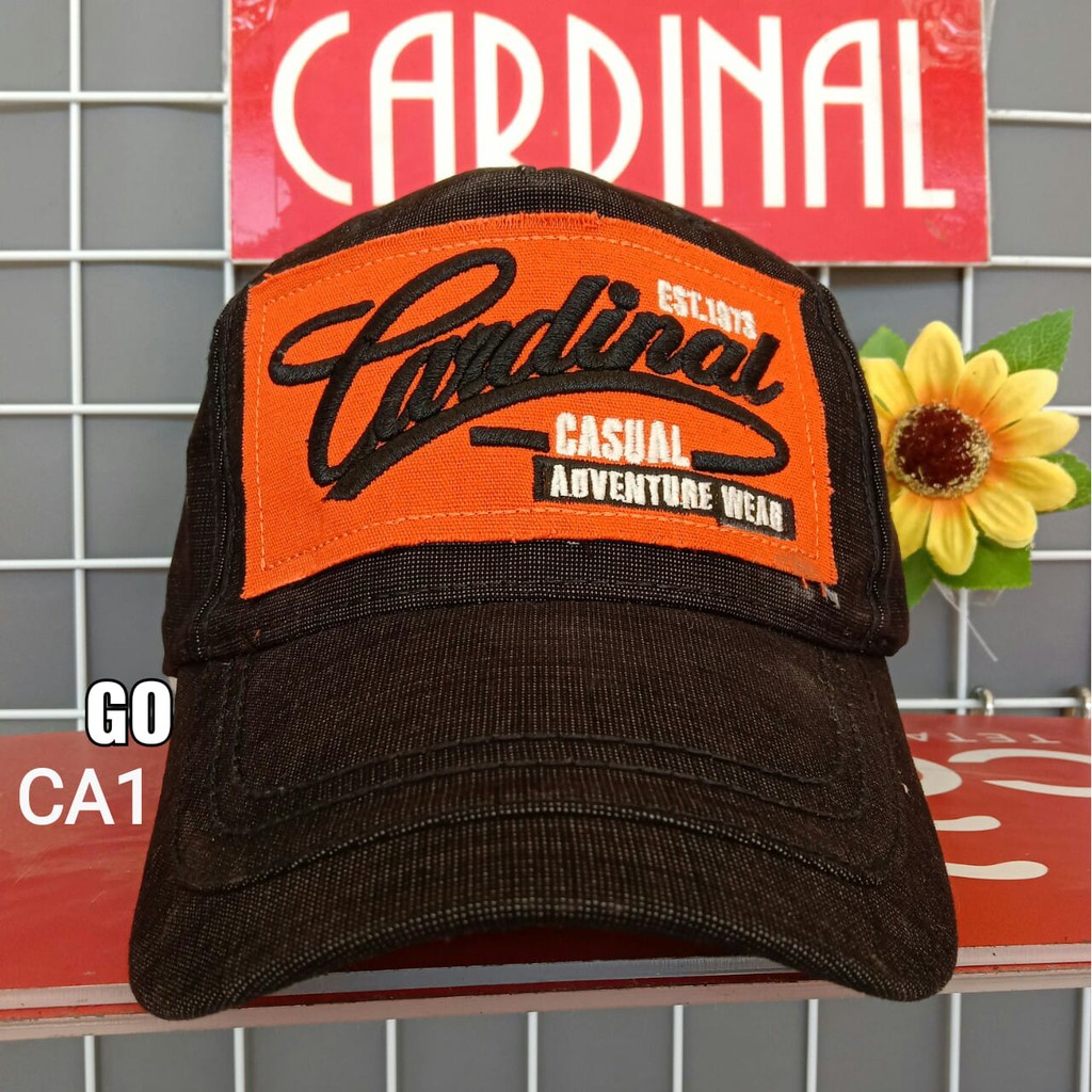 gof CA CARDINAL TOPI CASUAL 100% Original Topi Cardinal Terbaru Super Keren