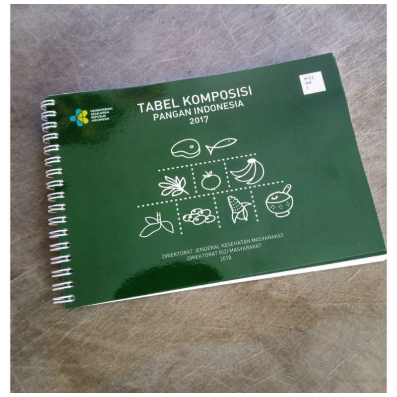 Buku Tabel Komposisi Pangan Indonesia TKPI 2017