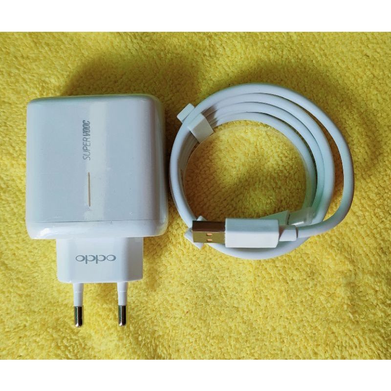 charger/cas hp oppo Reno 5 vooc original fash charging 6,5 Watt type C