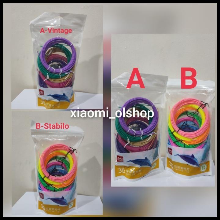 

Mainan Anak Youpin Deli Diy 3D Drawing Pen Kids Toy Alat Gambar