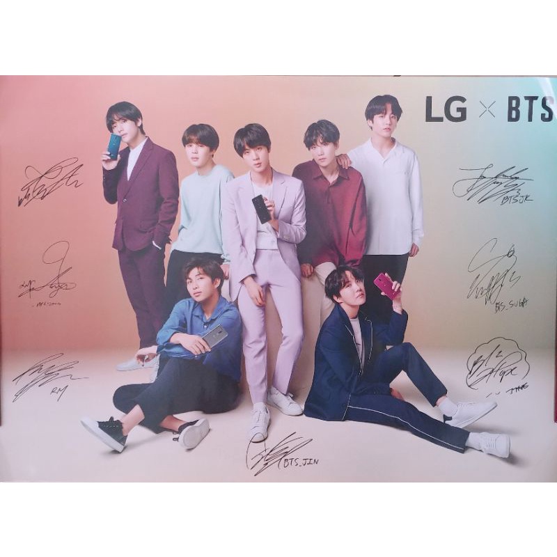 [RARE] OFFICIAL POSTER BTS