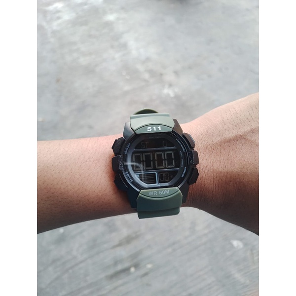 JAM TANGAN PRIA WATCH 5.11 511 SPORT KARET DIGITAL