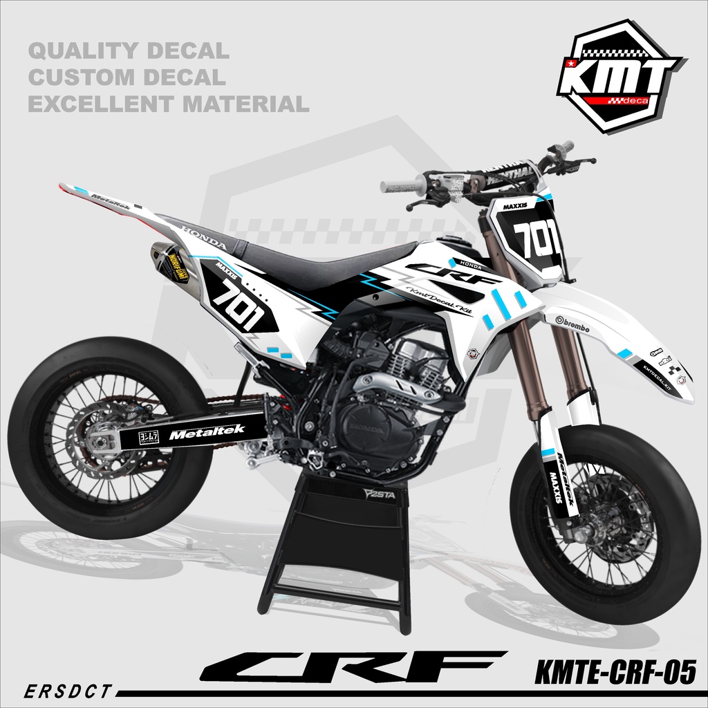 (COD) Decal CRF150L supermoto full body decal crf150 full body dekal crf 150 full body dekal crf 150