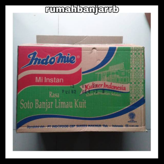 

[BAYAR DI TEMPAT] INDOMIE RASA SOTO BANJAR LIMAU KUIT 1 DUS ISI 40 BUNGKUS