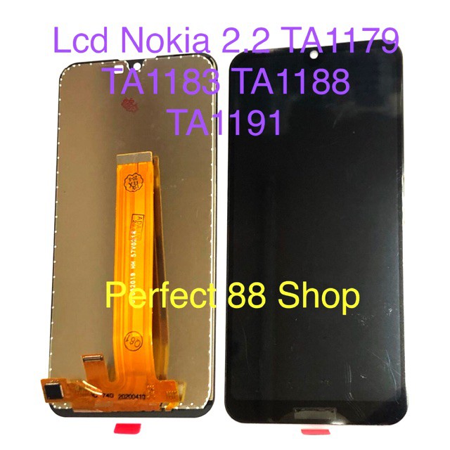 Lcd Touchscreen Nokia 2.2 TA1179 TA1183 TA1188 TA1191 Fullset