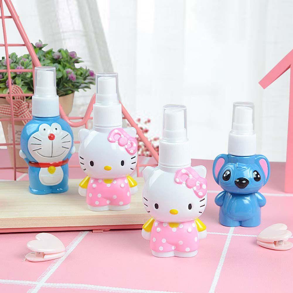 [Elegan] Botol Spray Portable Anime Aromaterapi Sprayer Kabut Halus Wadah Kosmetik Kartun Atomizer