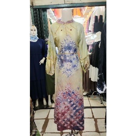 Gamis Jumputan Palembang