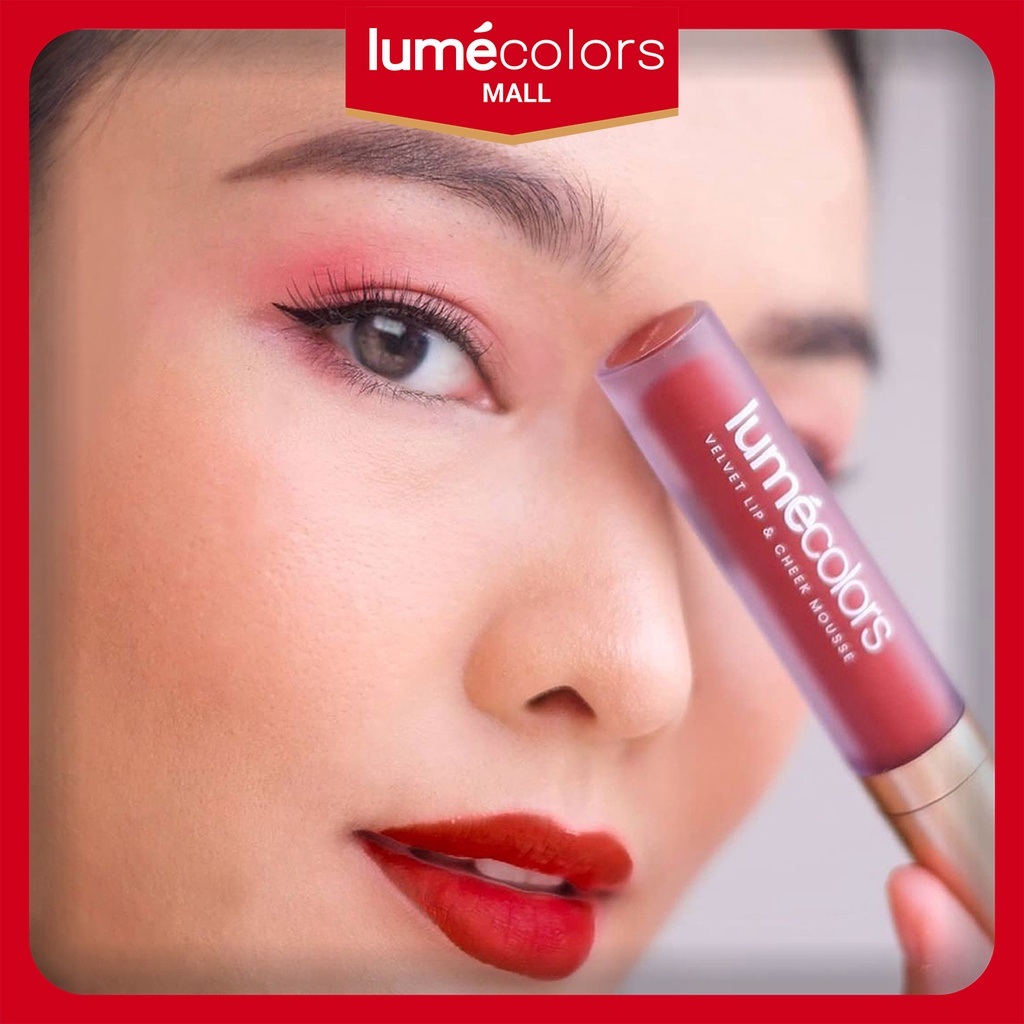 RESMI HALAL BPOM Lipstik 3in1 Nano Korea Lumecolors Lip Tint Smooth Aman