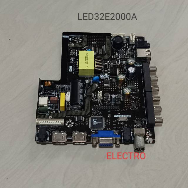 MB TV CHANGHONG LED32E2000A MAINBOARD TV CHANGHONG 32E2000A MESIN TV CHANGHONG 32E2000