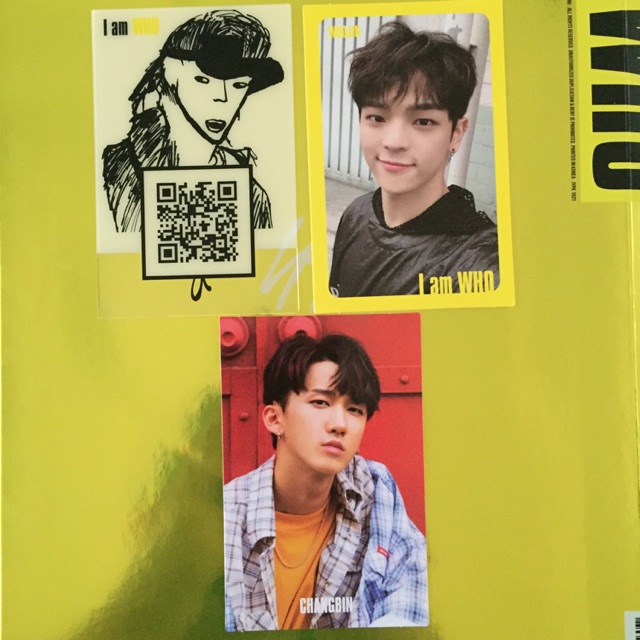 Stray Kids I Am Who Changbin Woojin Photocard