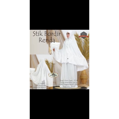MUKENA BORDIR RENDA
